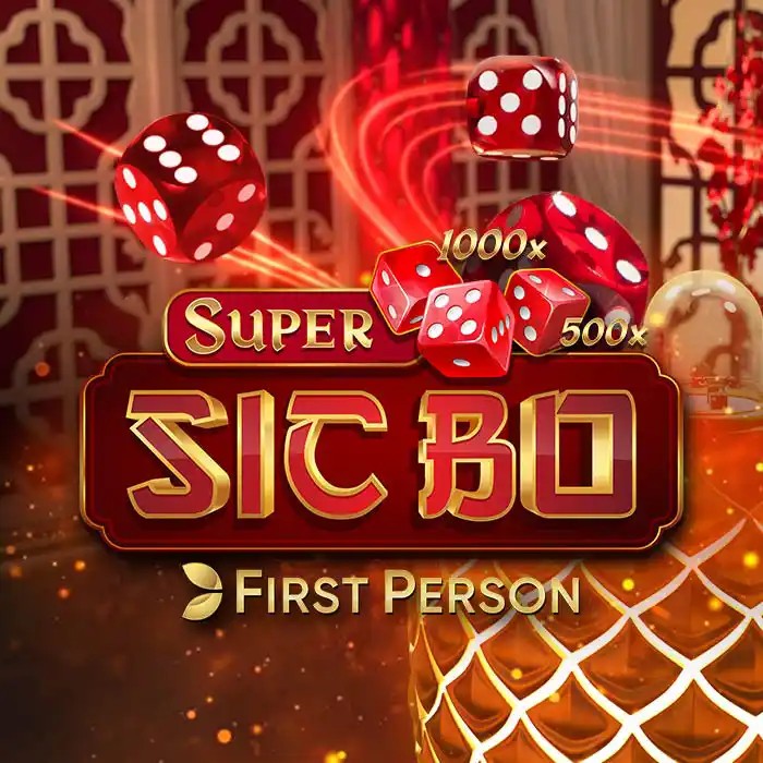 Super Sic Bo online game logo by Evolution on frankcasino-pt.pt