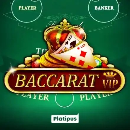 Baccarat VIP slot icon by Platipus, available at Frank Casino
