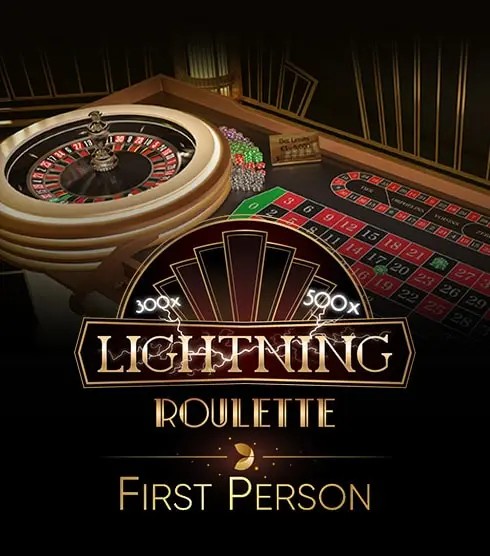Play the First Person Lightning Roulette slot by Evolution on Frank Casino