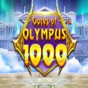 Slots logo of Gates of Olympus 1000 from Pragmatic Play at Frank Casino