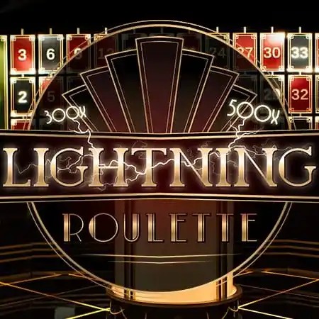 Lightning Roulette slot icon by Evolution, available at Frank Casino