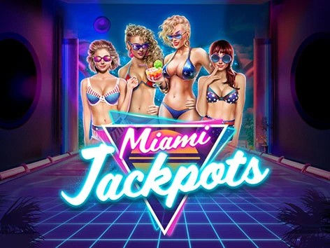 Miami Jackpots game by Booming Games – logo hosted on Frank Casino