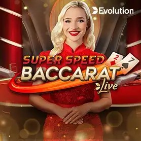 Enjoy Super Speed Baccarat by Evolution – logo hosted on frankcasino-pt.pt