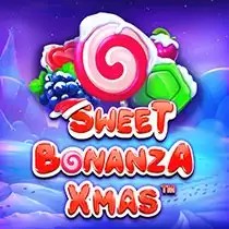 Sweet Bonanza Xmas logo by Pragmatic Play at Frank Casino