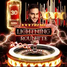 Live Dealer logo of XXXtreme Lightning Roulette from Pragmatic Play at Frank Casino